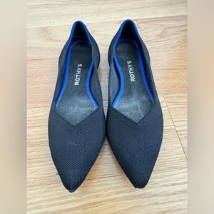 Rothy’s Pointed Toe Flat - Black